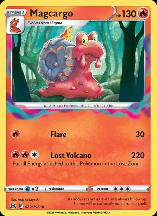 Magcargo #022 — Lost Origin
