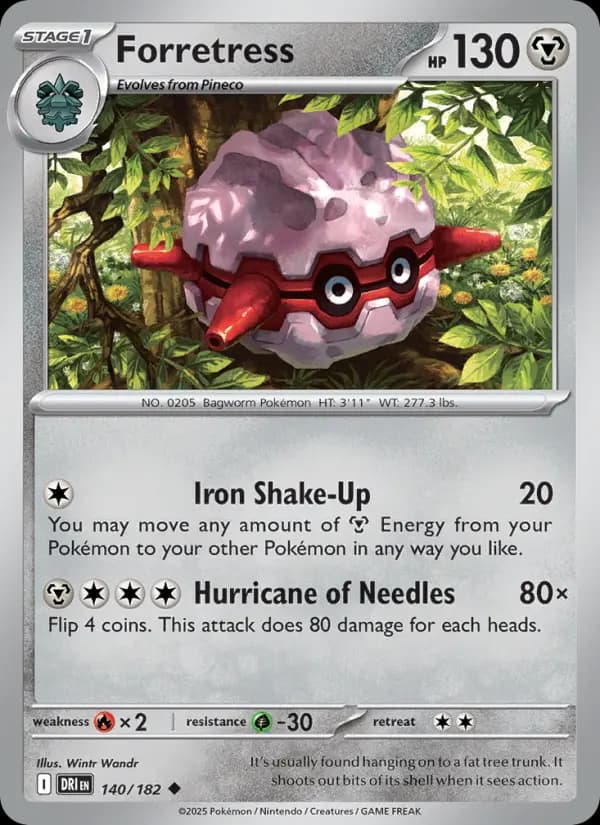 Forretress #140 — Destined Rivals