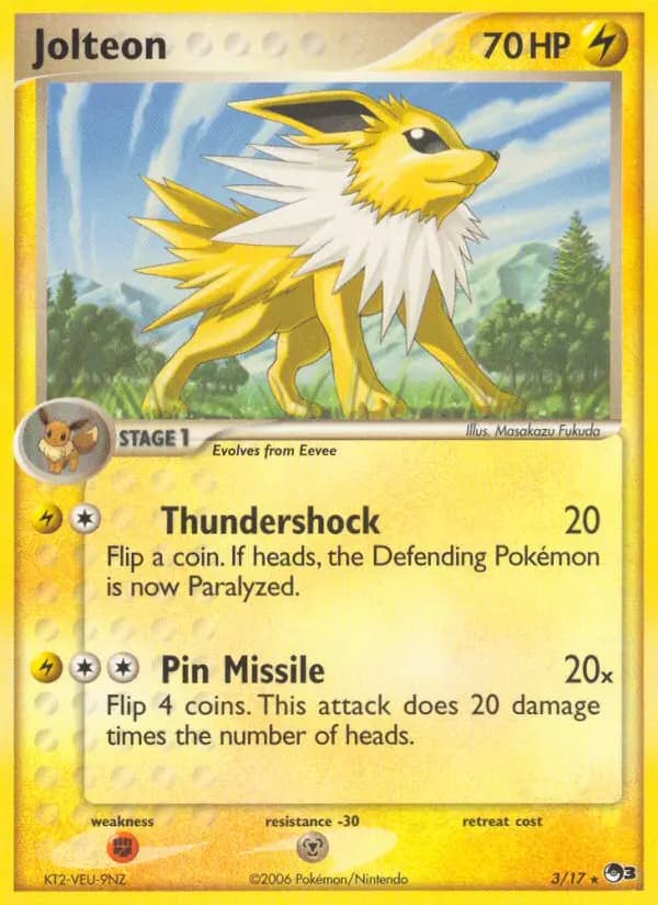 Jolteon #3 — POP 3