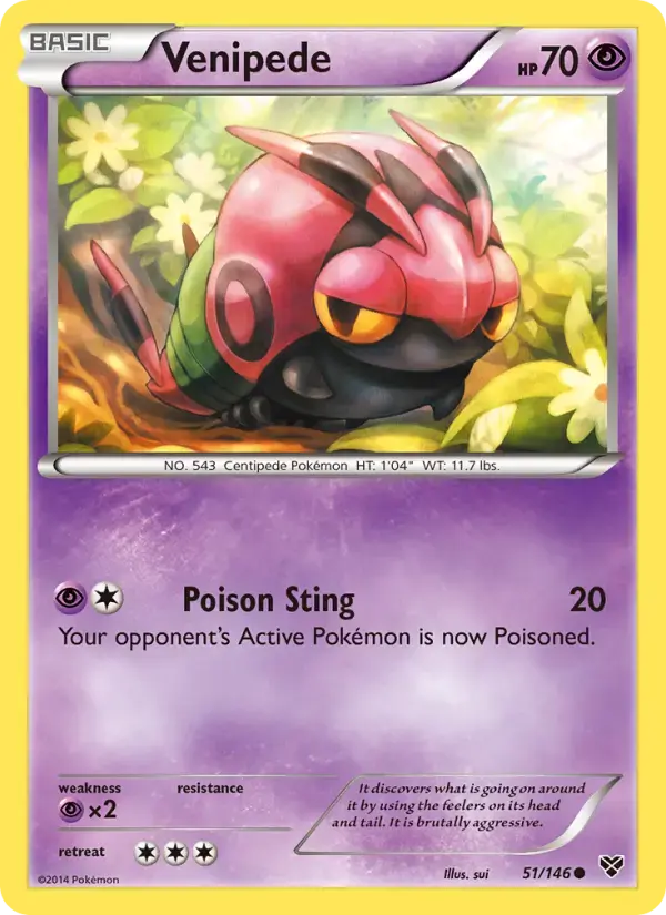 Venipede #51 — XY