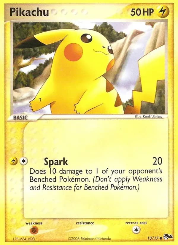 Pikachu #13 — POP 4