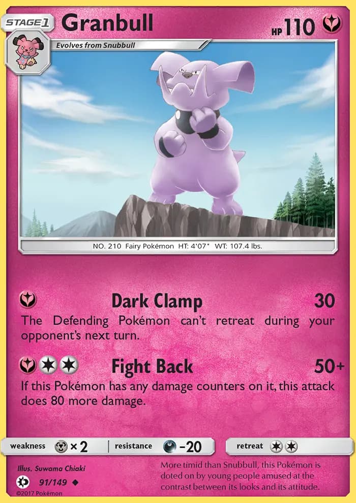 Granbull #91 — Sun & Moon