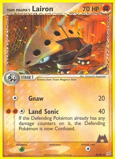 Team Magma's Lairon #36 — Team Magma vs Team Aqua