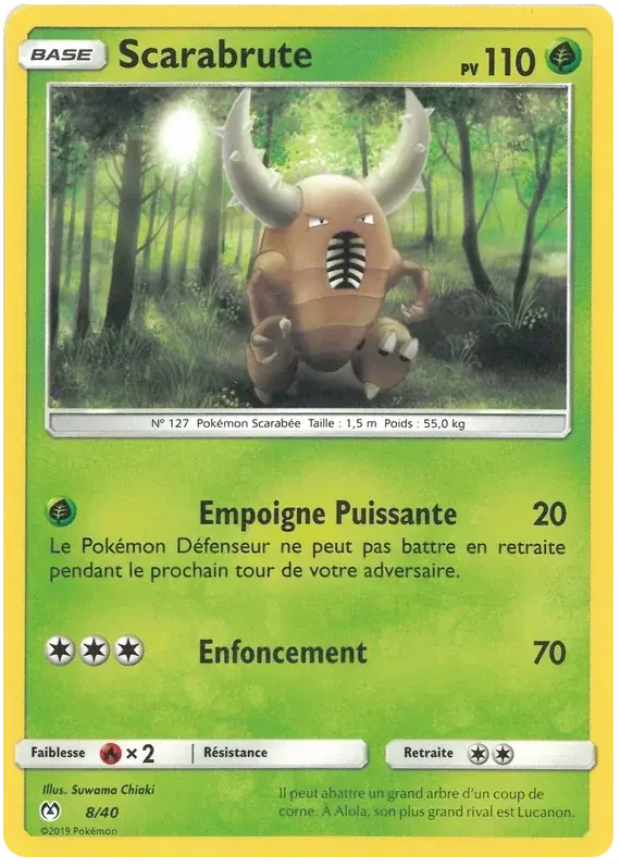 Pinsir #8 — 2019 McDonald's Collection (France)
