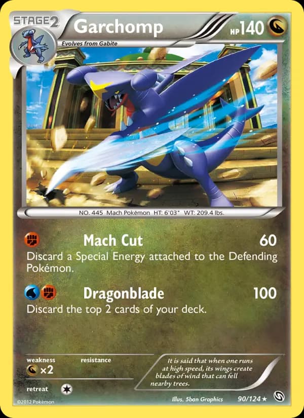 Garchomp #90 — Dragons Exalted