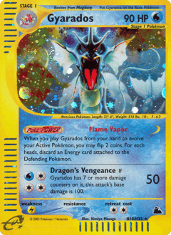 Gyarados #H10 — Skyridge