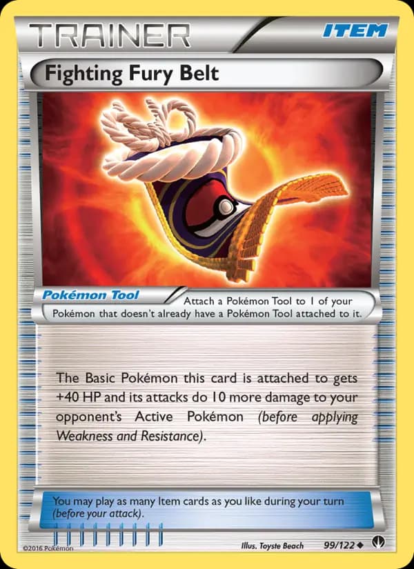 Fighting Fury Belt #id-325b74097c — XY Promos