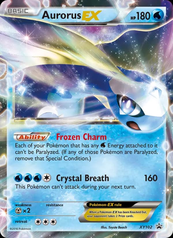 Aurorus EX #XY102 — XY Promos