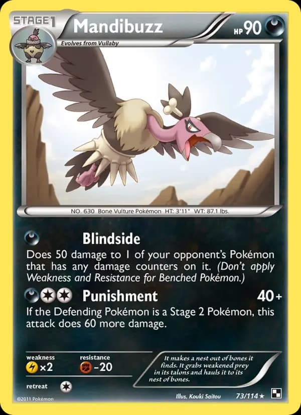 Mandibuzz #73 — Black & White