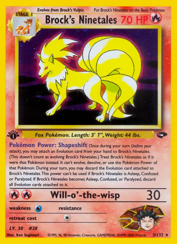 Brock's Ninetales #3 — Gym Challenge