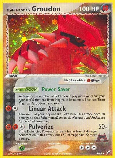 Team Magma's Groudon #9 — Team Magma vs Team Aqua