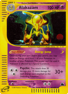 Alakazam #H1 — Skyridge