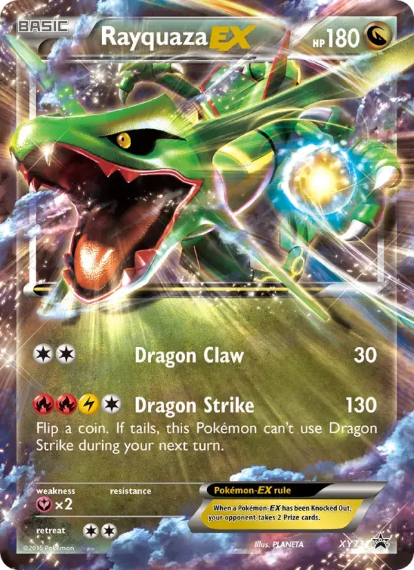 Rayquaza EX #XY73 — XY Promos