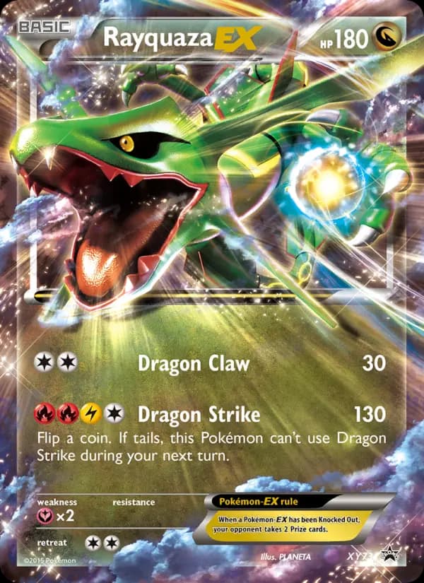 Rayquaza EX #XY73 — XY Promos