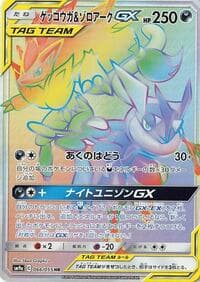 Carte Pokémon Greninja & Zoroark #066 — Night Unison