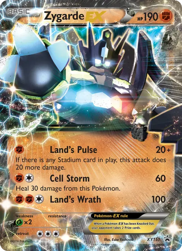 Zygarde EX #XY151 — XY Promos