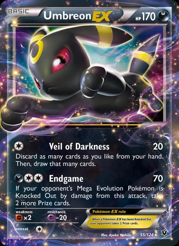 Umbreon EX #55 — Fates Collide
