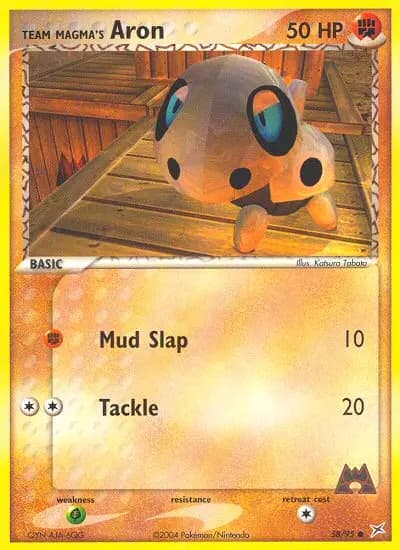 Team Magma's Aron #58 — Team Magma vs Team Aqua