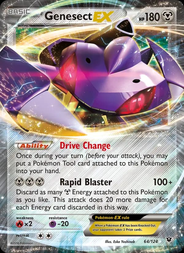 Genesect EX #64 — Fates Collide