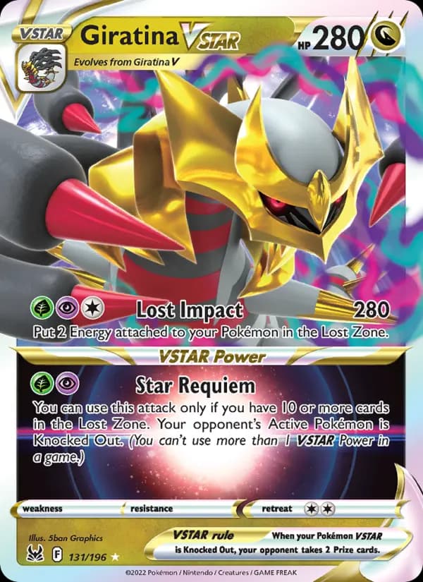 Giratina VSTAR #131 — Lost Origin