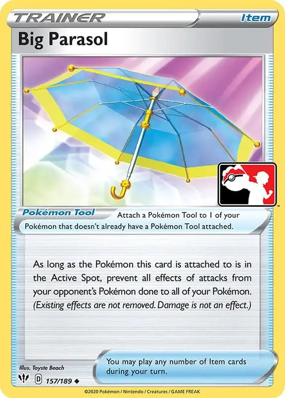 Big Parasol #157 — Play! Pokémon Prize Pack Series