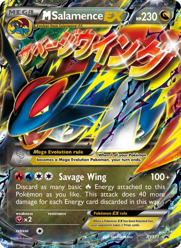 M Salamence-EX #XY171 — XY Promos
