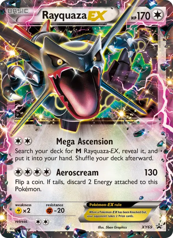 Rayquaza EX #XY69 — XY Promos