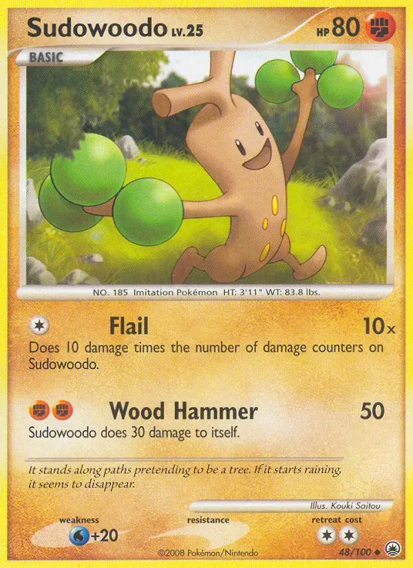 Sudowoodo #48 — Majestic Dawn