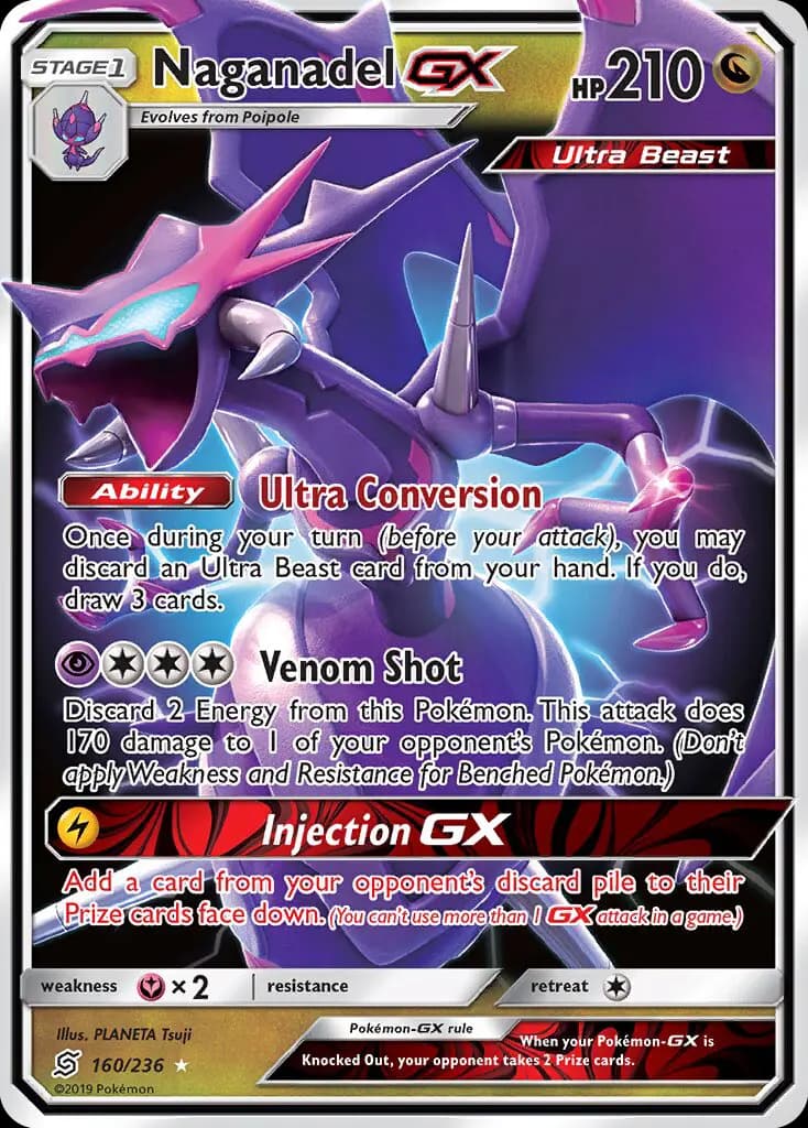 Naganadel GX #160 — Unified Minds