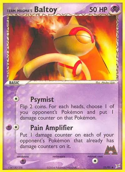 Team Magma's Baltoy #32 — Team Magma vs Team Aqua