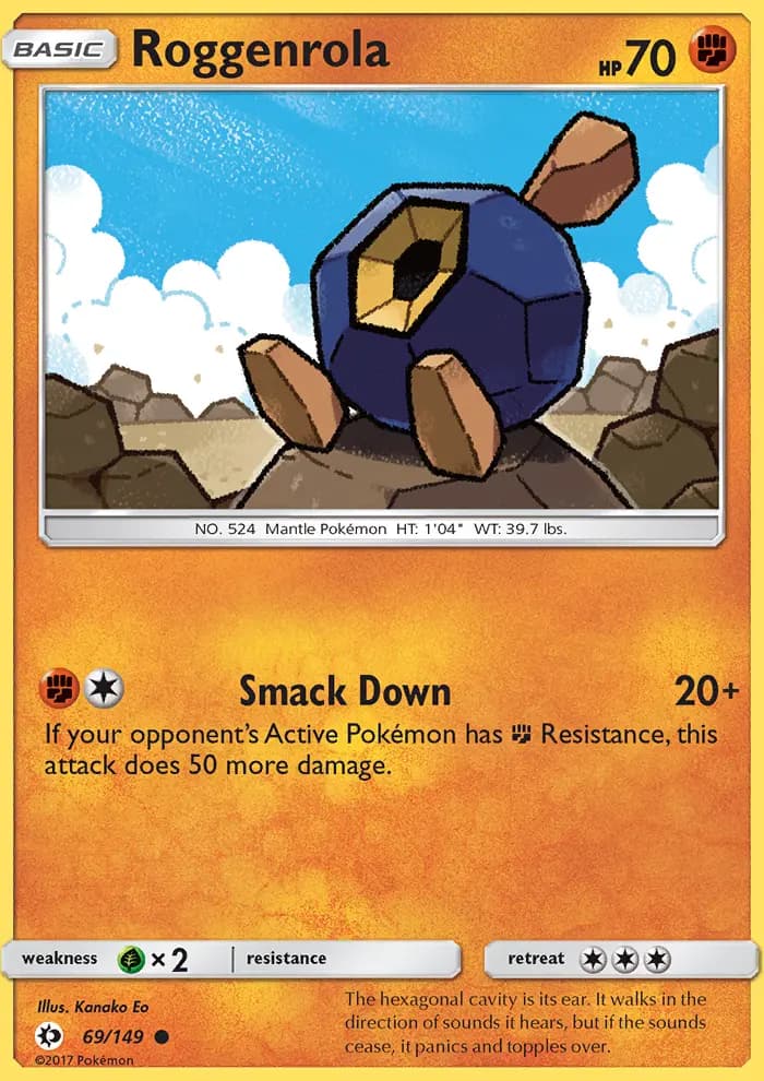 Roggenrola #69 — Sun & Moon