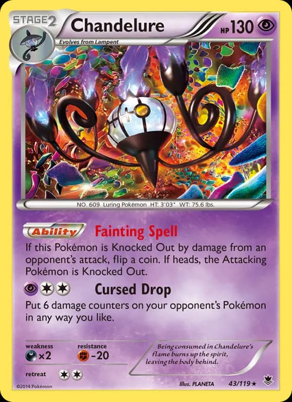 Chandelure #43 — Phantom Forces