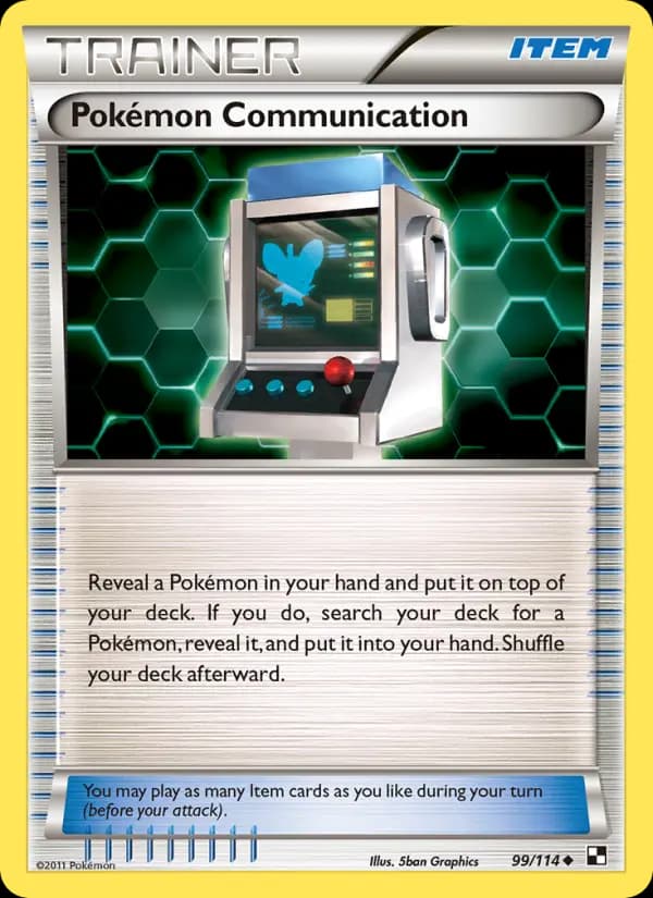 Pokémon Communication #99 — Black & White