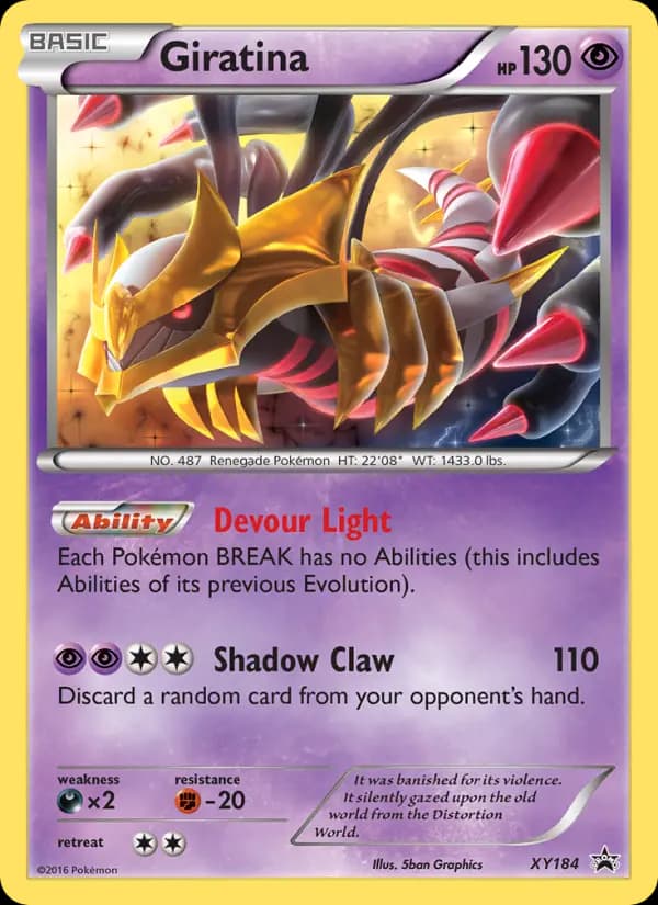 Giratina #XY184 — XY Promos