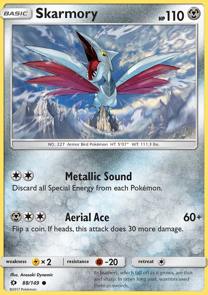 Skarmory #88 — Sun & Moon