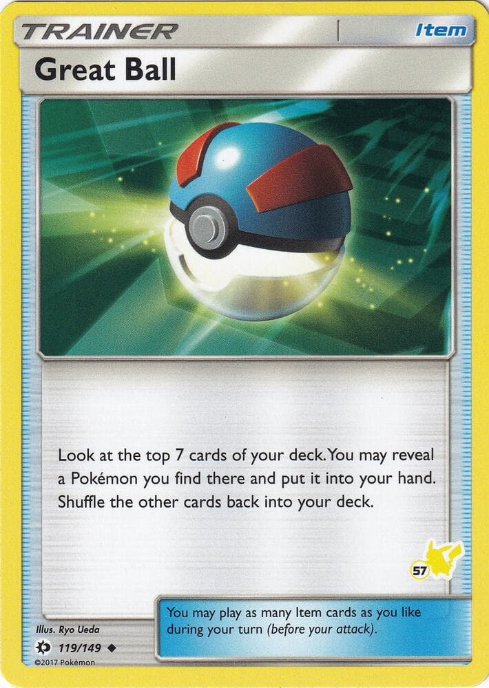 Great Ball #119 Stamp V9 — Sun & Moon