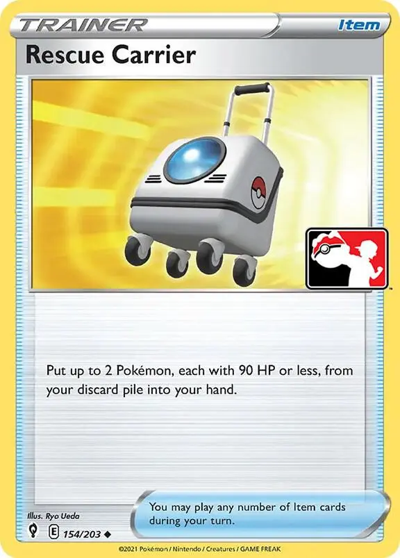 Rescue Carrier #154 — Play! Pokémon Prize Pack Series