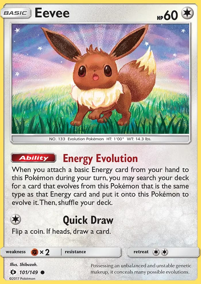Eevee #101 — Sun & Moon