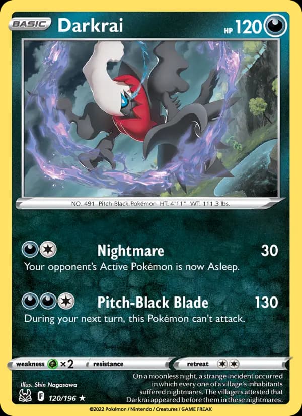 Darkrai #120 — Lost Origin