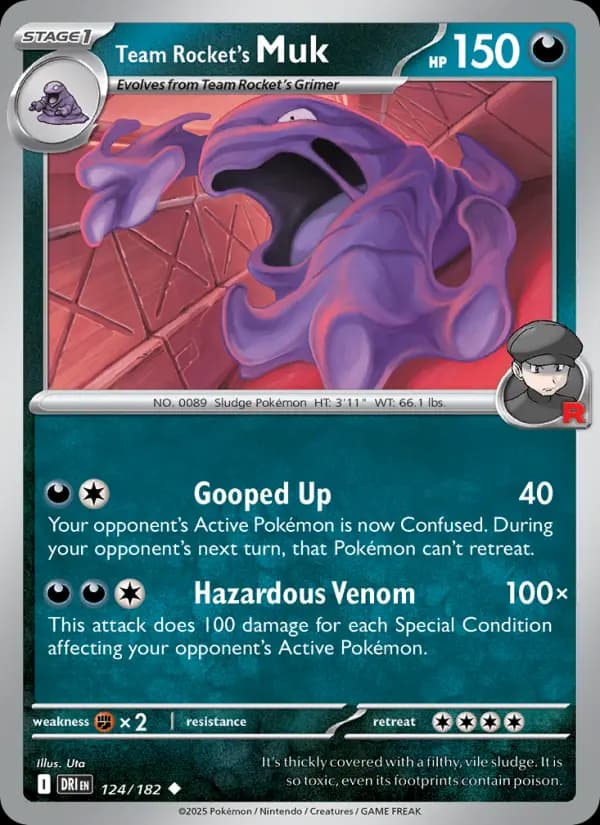 Team Rocket's Muk #124 — Destined Rivals