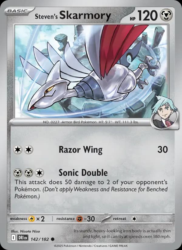 Steven's Skarmory #142 — Destined Rivals