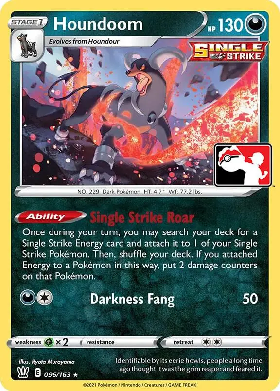 Houndoom #096 — Play! Pokémon Prize Pack Series
