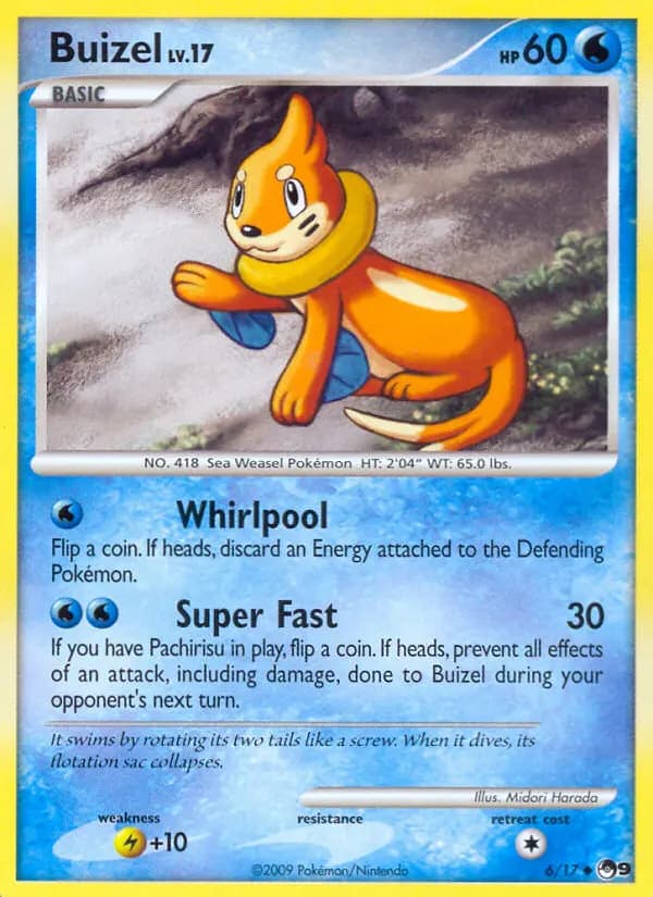 Buizel #6 — POP 9
