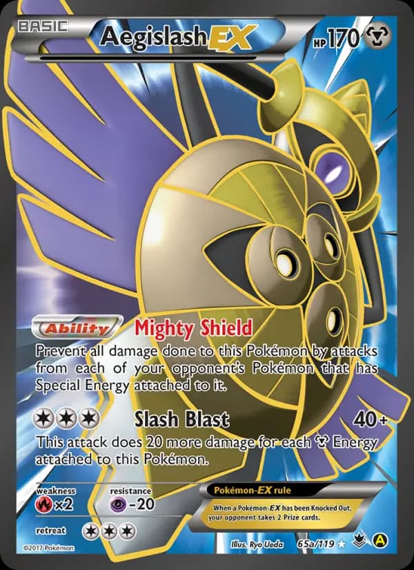 Aegislash EX #65 — Phantom Forces