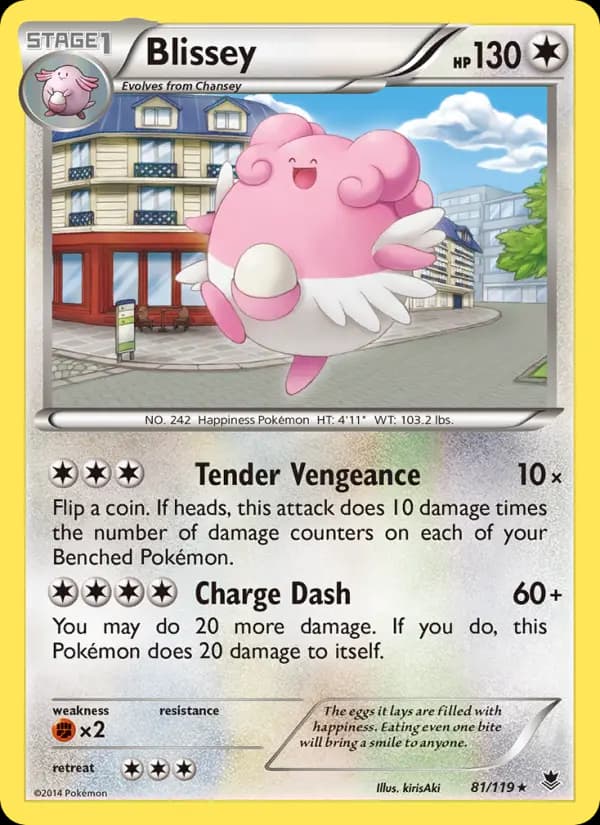 Blissey #81 — Phantom Forces