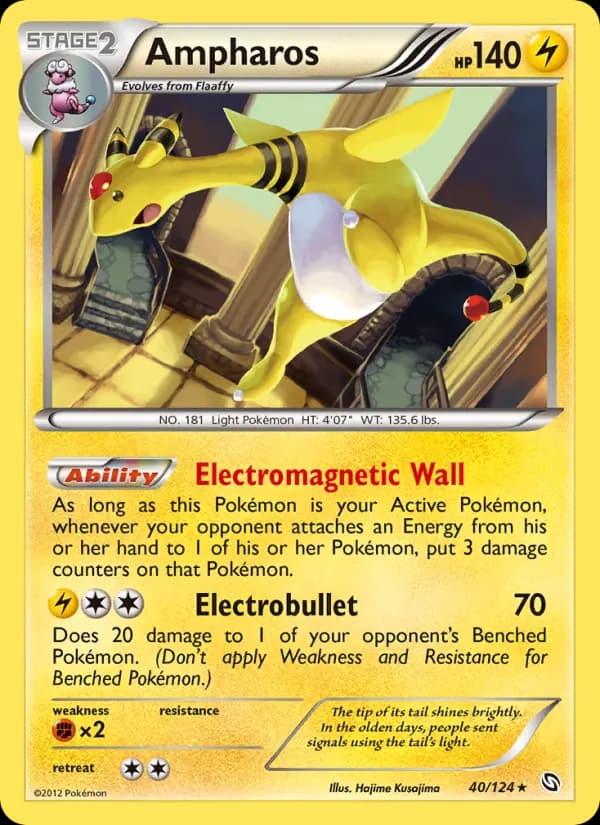 Ampharos #40 — Dragons Exalted