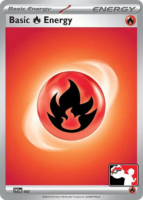 Basic Fire Energy #002 — Play! Pokémon Prize Pack Series