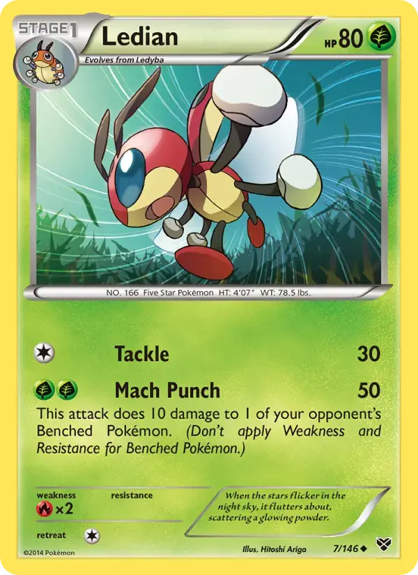 Ledian #7 — XY