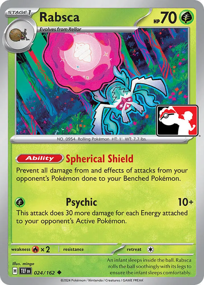 Rabsca #024 — Play! Pokémon Prize Pack Series