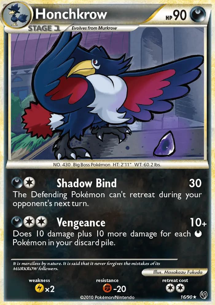 Honchkrow #16 — Undaunted